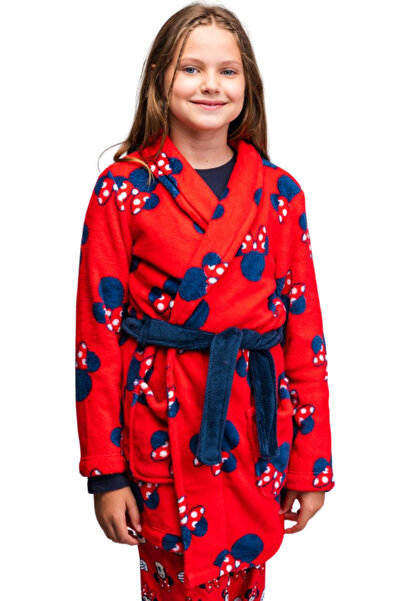 Minnie Mouse Cocolino bathrobe for children, red, 10 years, 146 cm, Minnie Mouse, Disney