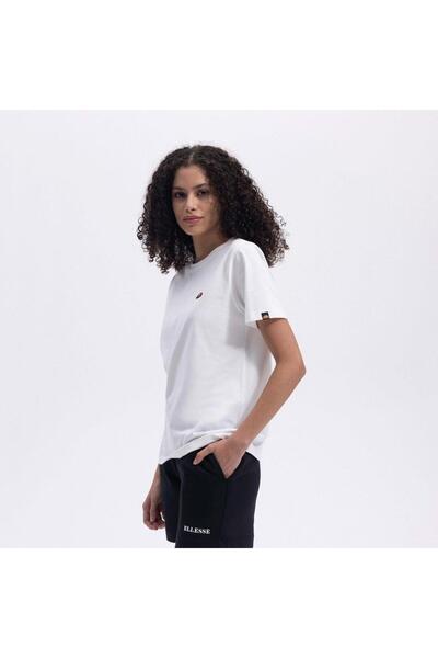 Ellesse EF174-OF Γυναικείο T-Shirt Crew Neck - Off White