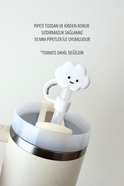 Mamastuff Silikon Tıpa - Beyaz Bulut