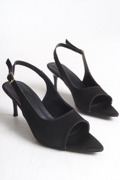MARSEDO Zuri Women's Stiletto Pointed Toe Slingback Heeled Shoes
