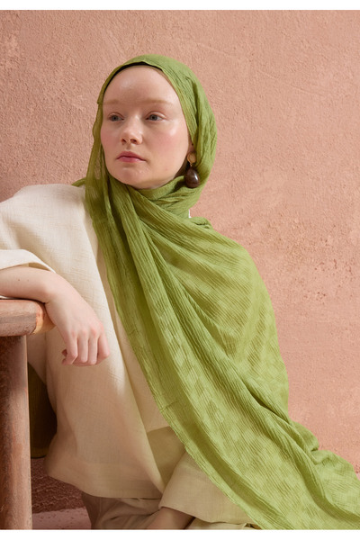 Fresh MODAL DAMALI ŞAL YAPRAK