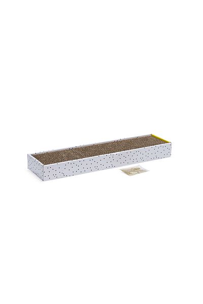 Beeztees Cat Cardboard Scratching Box and Catnip, 47X12,5X4,5Cm Almla