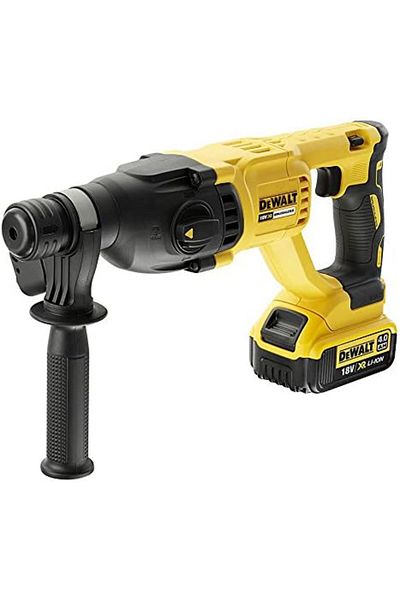Dewalt DCH133M1 18V Li-ion 26mm SDS-Plus 3-Mode 2Kg Cordless Hammer with Brushless Motor and 1x4.0Ah