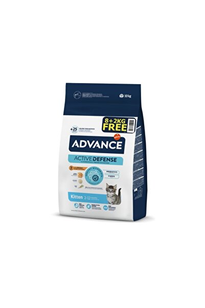 Advance Yavru Kedi Maması Tavuklu & Pirinçli 8 2 Kg Bonus Paket