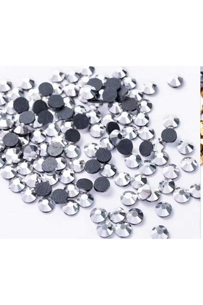 yiğit aksesuar Dmc Hotfix Iron-On Stone Ss16(4mm) Silver- 25Gr (800Ad)