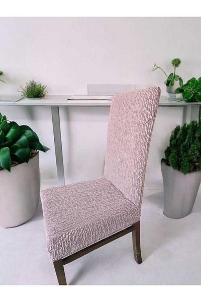 NEFİS HOME Husa scaunului din lycra jacquard cu model de scoarță de copac, elegantă și de protecție