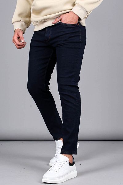 Madmext Ανδρικό τζιν Blue Skinny Fit 6320