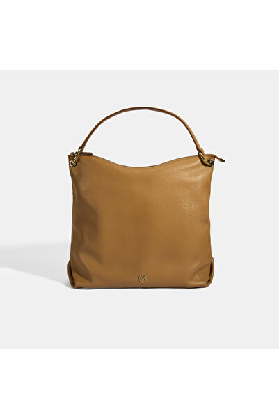 Desa Kadın Kahve Deri Omuz Çantası
