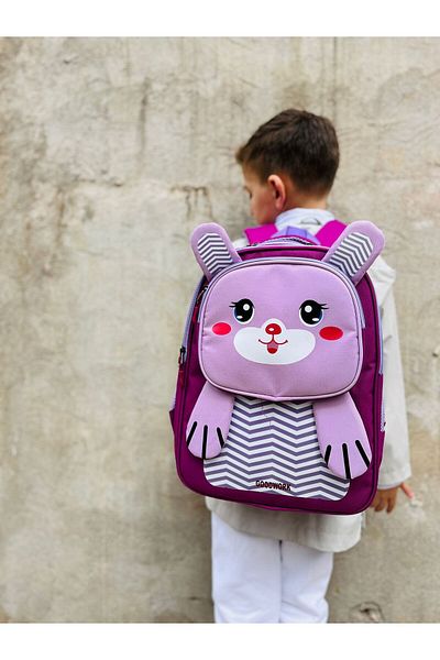 Çanta Trend Nutrition Pen Holder and School Backpack Set of 3 (Suitable for Kindergarten Group)