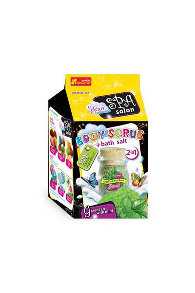 Ranok Creative Set, Green Tea with Mint and Bath Salt