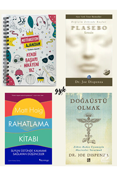 Diyojen Yayıncılık Kendi Başarı Hikayeni Yaz(AJANDA)-Plasebo Sensin-Rahatlama...