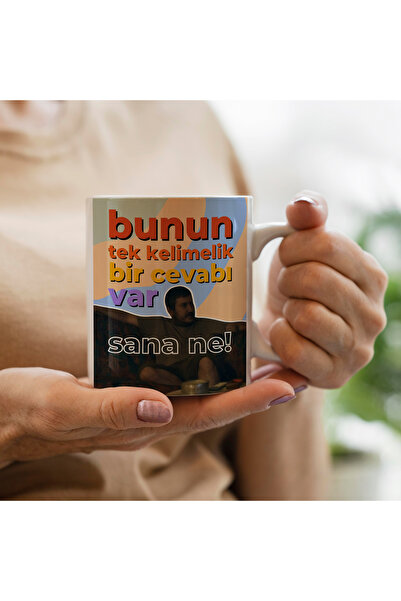 HobiShop Gibi Dizisi Yılmaz Ve Ilkkan Motto Kupa Bardak Model 55