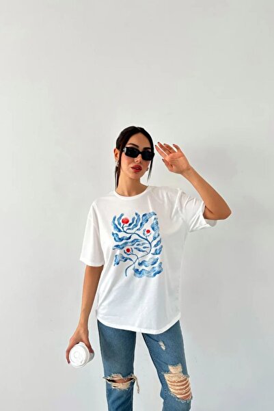 İKLİM LİFE Βασικό μπλουζάκι με σχέδιο