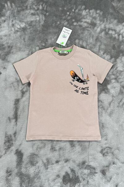 NEWKİDS Prednja i zadnja Štampano 100% pamuk majica za dečake Pamučni džersej