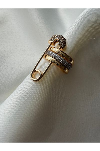 Petra Jeweils Hook Model Gold Earcuff