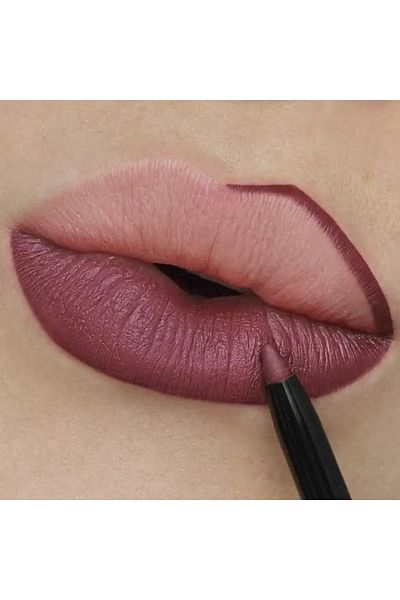 EDA LUXURY BEAUTY Candy Land - Dark Pink Purple Automatic Lip Liner, Luxury Creamy Matte Contoured Vegan Pen
