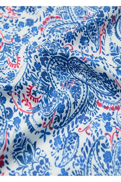 MANGO Woman Paisley patterned shawl