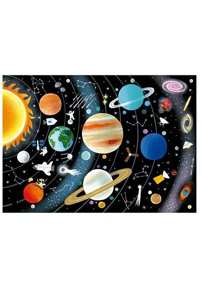 EDUCA 150 Piece Puzzle Solar System,