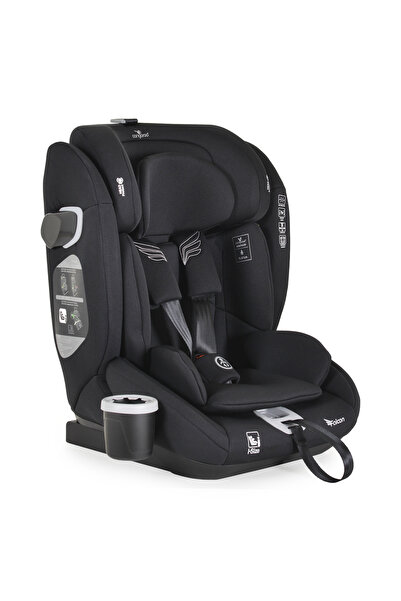 OEM Scaun auto copii 76-150 cm, Cangaroo Falcon Pirate black, Protectie impac...