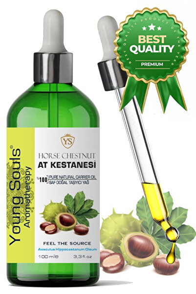 YOUNG SOULS Horse Chestnut Carrier Oil ( Cold Pressed ) At Kestanesi Taşıyıcı...