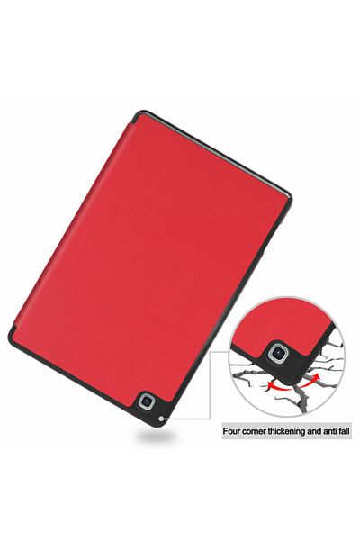 G Golden Case Husa Smart Cover tableta, pentru Samsung Galaxy Tab S6 Lite 10.4 inch 2022 P613 P619, rosu