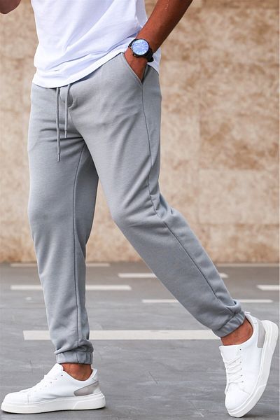 Madmext Gefärbter grauer Basic-Trainingsanzug 5424