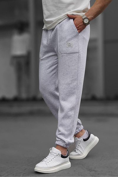 Madmext Karmelange Herren Basic Jogginghose mit Taschendetail 6522