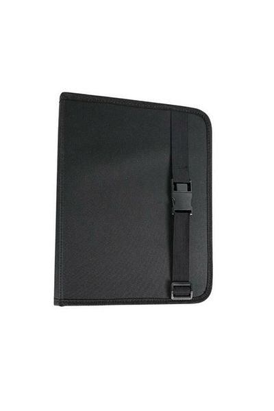 G Golden Case Husa universala pentru tablete, model tip Mapa, prevazuta cu organizator, Neagra