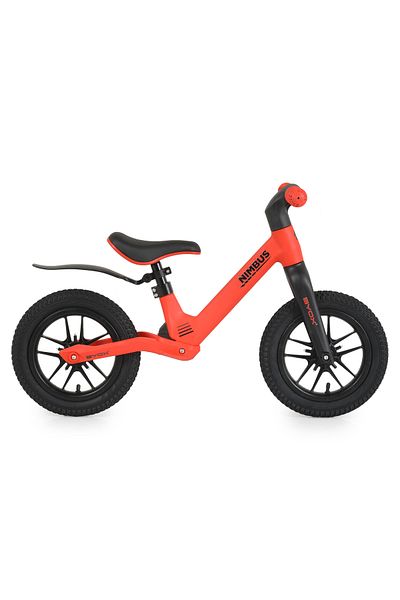 OEM Byox Nimbus Candy Red 12 Inch Balance Bike, Wheels with Light Effects, Adjustable Seat