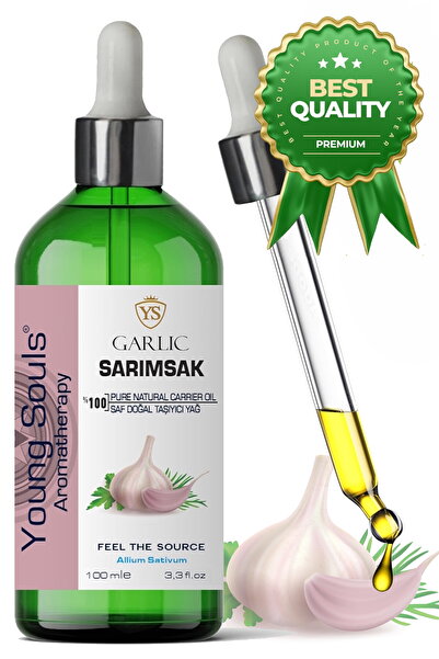 YOUNG SOULS Garlic Carrier Oil ( Maceration ) Sarımsak Bitkisel Taşıyıcı Yağ ...