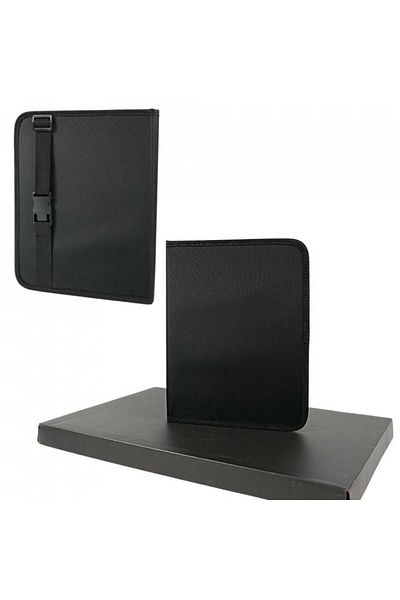 G Golden Case Husa universala pentru tablete, model tip Mapa, prevazuta cu organizator, Neagra