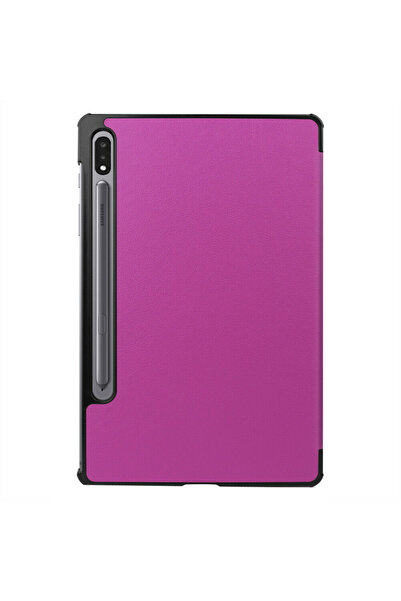 G Golden Case Husa Smart Cover tableta, pentru Samsung Galaxy Tab S8 X700 X706 11 inch 2022, mov