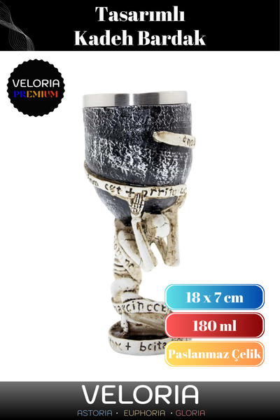 Veloria Premium Dekoratif Sevgiliye Arkadaşa Hediyelik Paslanmaz Çelik Özel T...
