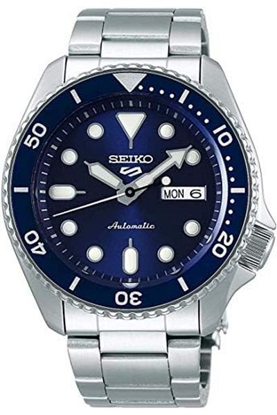 Seiko SRPD51 Seiko 5 Sports Men's Watch Silver-Tone 42.5mm Stainless Steel