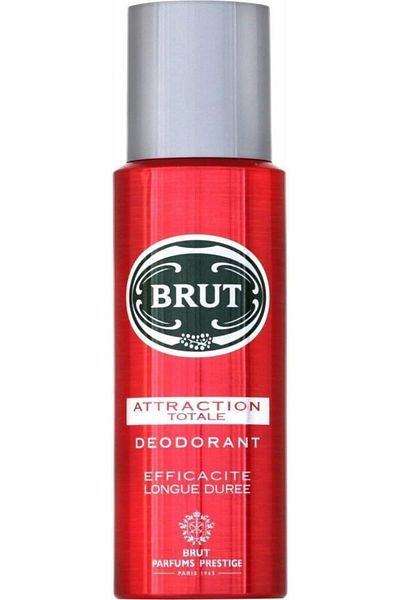 Brut Attraction Totale Efficacite Longue Duree Deodorant 200ml