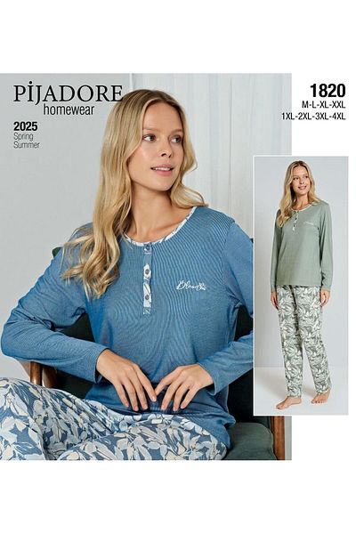 Feyza Pijama SET PIJAMASE BUMBAC