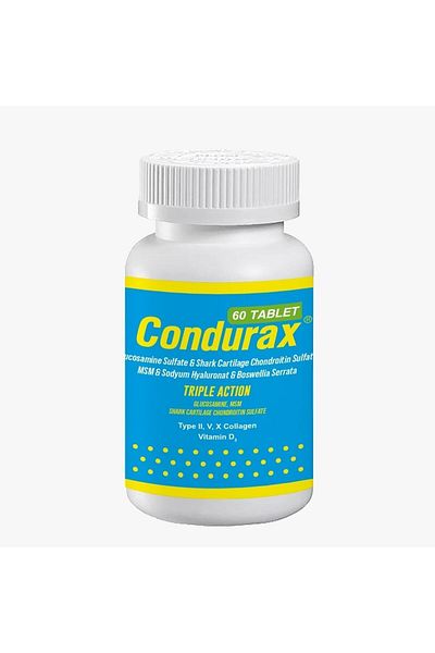 Condurax Glucosamine Msm Containing Vitamin D3 and Collagen - 60 Tablets
