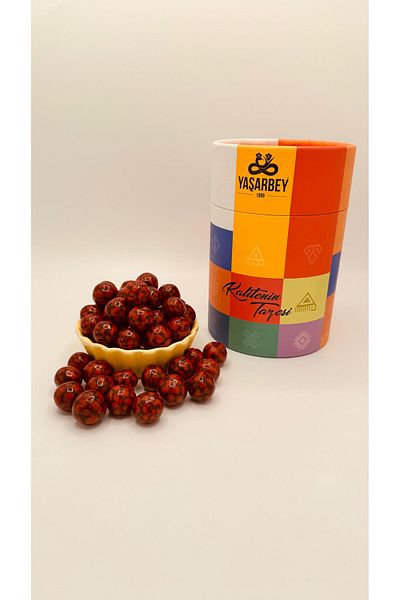 Yaşarbey Raspberry Çitir Extra Aura Dragee 1000 Gr