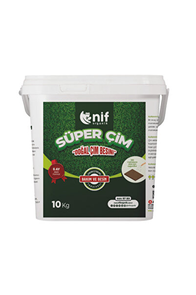 Nif Organik SÜPER ÇİM BESİNİ ( ÇİM GÜBRESİ ) 10 KG