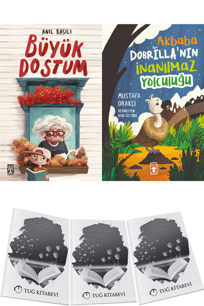 Timaş Yayınları Büyük Dostum ve Akbaba Dobrillanın İnanılmaz Yolculuğu + Hedi...