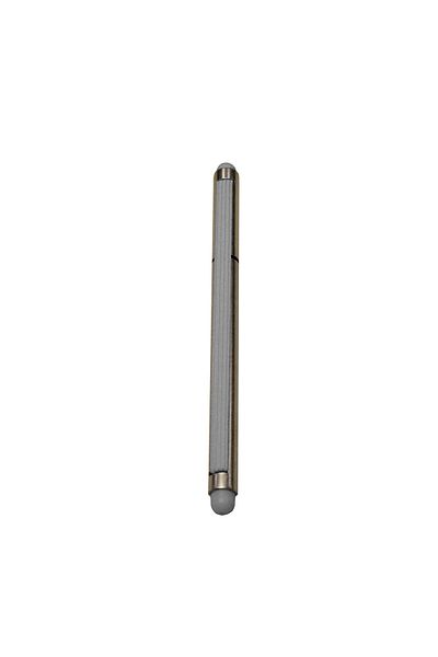 G Golden Case Set of 10, 2 in 1 Stylus with Cap and Elastic, Gray