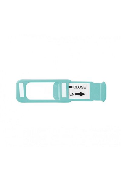 G Golden Case Webcam protection, anti spy, hacking, spyware, sliding, Turquoise