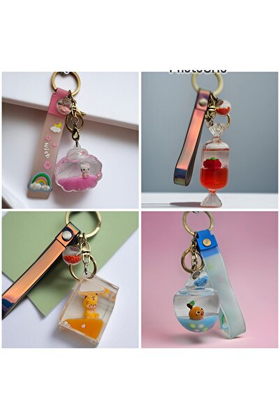 Meyra Accessories Breloc cu pisică figuri, accesoriu pentru geanta, jucărie d...