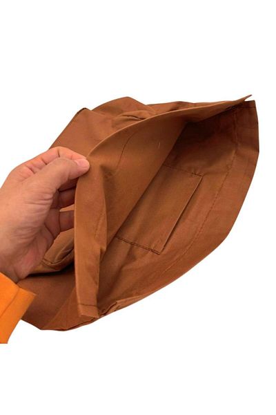 angel çanta aksesuar Аксесоар за плетене Angel Bag, чанта с подплата, 22x12 см, светлокафяв цвят