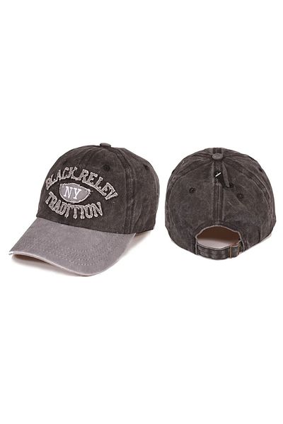 ergül çanta Unisex New Trend Black Relev Tradition Model Vintage Tumbled Baseball Cap Hat
