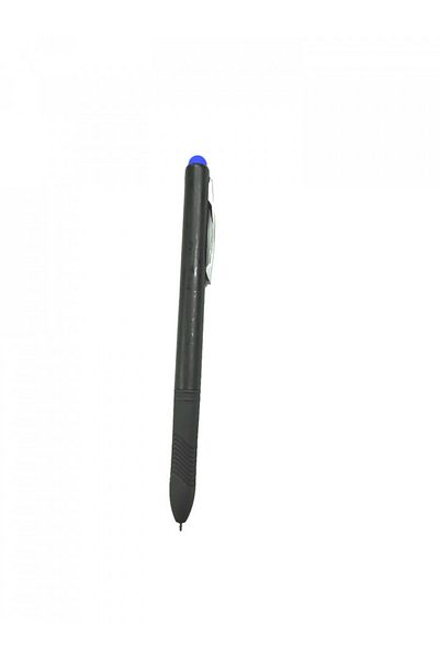 G Golden Case Stylus pen cu pix, model Easy Grip, din material plastic, Negru