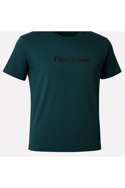 trender Dark Green Men's T-Shirt 43162 25Y-107