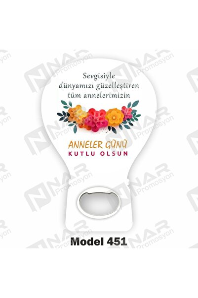 Nar Promosyon Anneler Gününe Özel 40 Adet Balon Açacak Magnet - Arkası Mıknat...