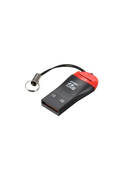 G Golden Case TF Micro SD card reader for USB 2.0 with cord