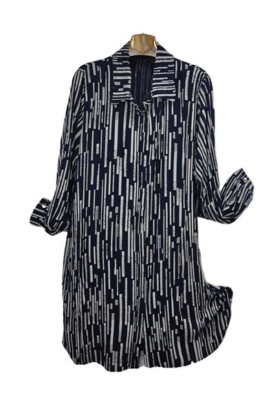 elma abone Super Oversized Viscos Tunic Shirt